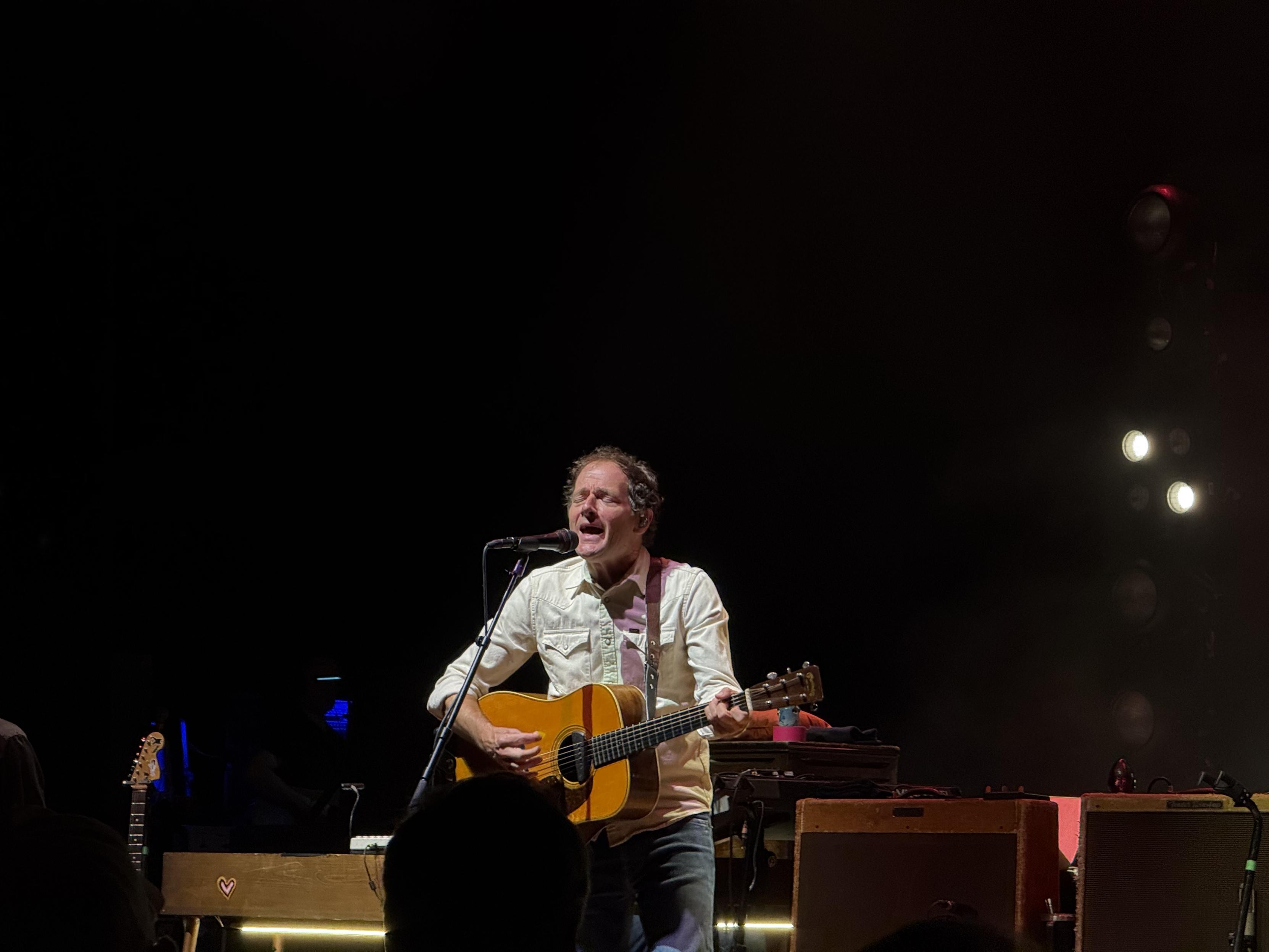 John Stirratt sings one